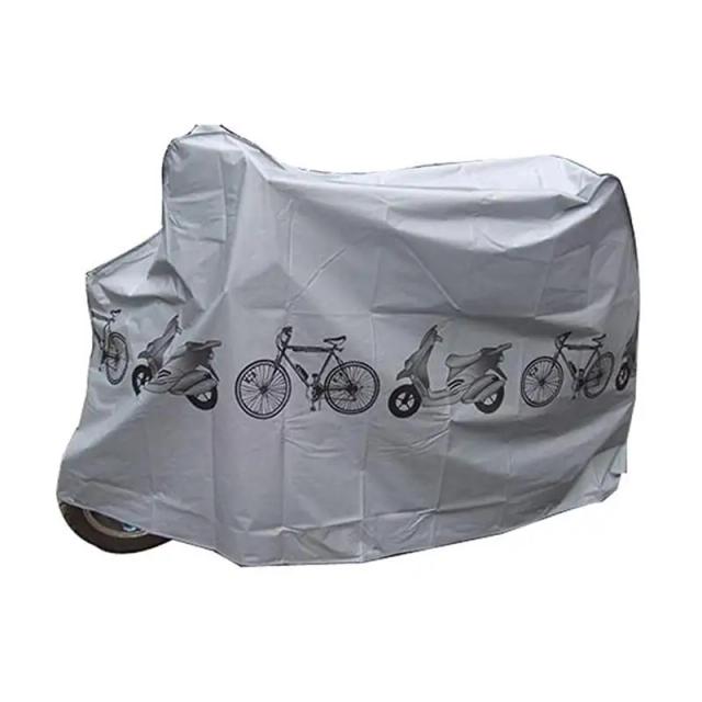 Capa de Proteção Portátil para Bicicleta com UV, Resistência à Poeira e Chuva, Ideal para Estrada e Mountain Bike A2Q2