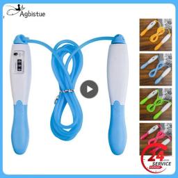 Pular cordas com contador para esportes, pular corda, pular corda, calorias treino equipamento, ajustável, velocidade rápida, contando, Fitness - Image 1
