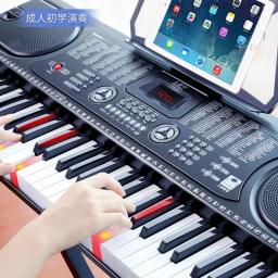 Piano eletrônico multifuncional portátil para adultos, teclado pequeno, sintetizadores profissionais, instrumentos musicais - Image 4