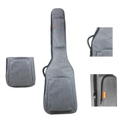 Saco baixo elétrico 900d impermeável oxford tecido 6/12mm esponja tiras duplas acolchoado baixo elétrico mochila caso macio - Image 3