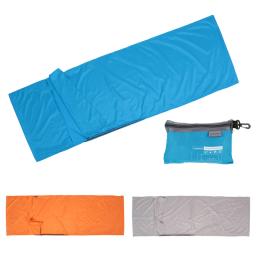 Forro do saco de dormir com fronha, equipamento de acampamento, poliéster saudável, pongee, viagens ao ar livre, caminhadas - Image 1
