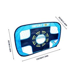 Equipamento portátil de treinamento de futebol, 4 modos de gol, dobrável, rede de alvo de futebol para quintal - Image 6