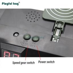 Eletrônico digital alvo brinquedo pista auto-reset luz inteligente efeito de som marcando alvo jogo de tiro brinquedo arma peças dardos - Image 6