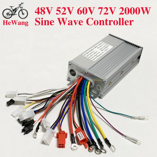 Controlador de Onda Senoidal FOC 1000W-2000W para E-bike e Veículos Elétricos