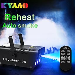 Máquina de nevoeiro com controle sem fio LED, RGB Iluminação para casamento, Home Party, Smoke Machine, DJ Disco, mais novo, 2024, 500W - Image 1