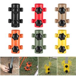 Suporte ajustável do dossel da barraca, Camping Toldo Rod, Pólo de guarda-chuva inoxidável, Suporte fixo para caminhadas, pesca, acessórios de barraca - Image 2