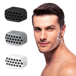 Exercitador de mandíbula para homens e mulheres, exercitador de mandíbula facial, academia, bola fitness, treinamento muscular, pescoço, rosto, emagrecimento, boca, jawliner - Image 1