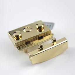 Metal Bag Lock Press Push, Fechos de pasta, Fivela de fechamento, Artesanato de couro, Saco Peças, DIY Acessórios, 1Pc - Image 4