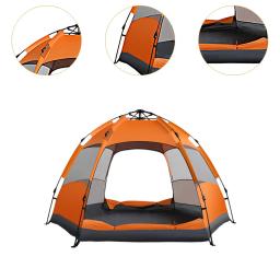 Barraca de acampamento automática, pano Oxford ventilado ao ar livre, Quick Montar tenda para escalada na praia, Family Trips, Trekking - Image 5
