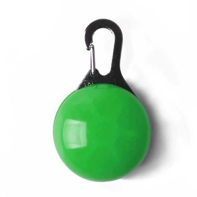Coleira LED Brilhante para Pets com Pingente e Luzes Flash para Caminhadas Noturnas