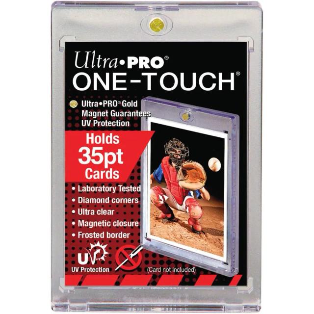 Organizador de Cartões Esportivos Ultra Pro One Touch para Até 35 Cartões de 6"