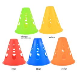 Cones Coloridos Patins para Treinamento, Pequeno Bloco de Estrada, Agilidade e Ginásio, Patinação, Marcador de Futebol, 8cm - Image 6