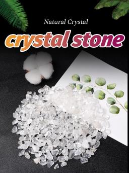 Espécime De Cascalho De Cristal Natural, Quartzo Claro, Decoração De Casa, Colorido para Aquário, Pedra De Energia Cura, Mineral De Rocha, 100g - Image 2