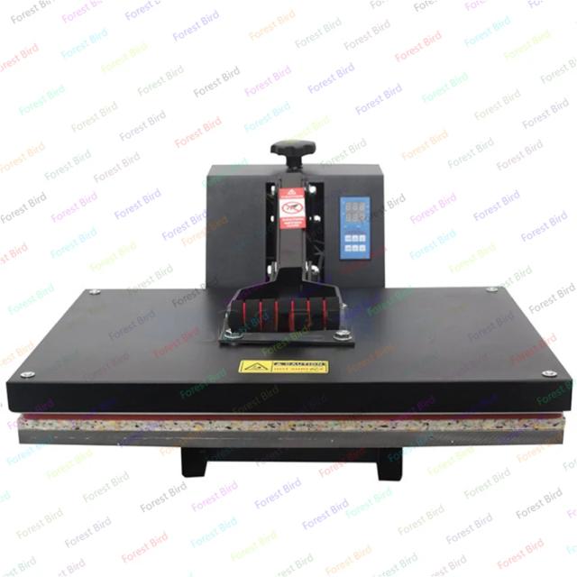 Impressora de Placa Plana para Transferência de Calor em Camisetas - Máquina de Sublimação Alta Pressão 40x60cm 220V 110V