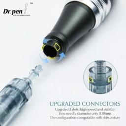 Dr. pen-Ultima M8 Sem Fio Derma Microneedle Pen, Skincare Kit, MTS Tratamento, Uso Profissionais, Beauty Machine, 22 Cartucho - Image 6