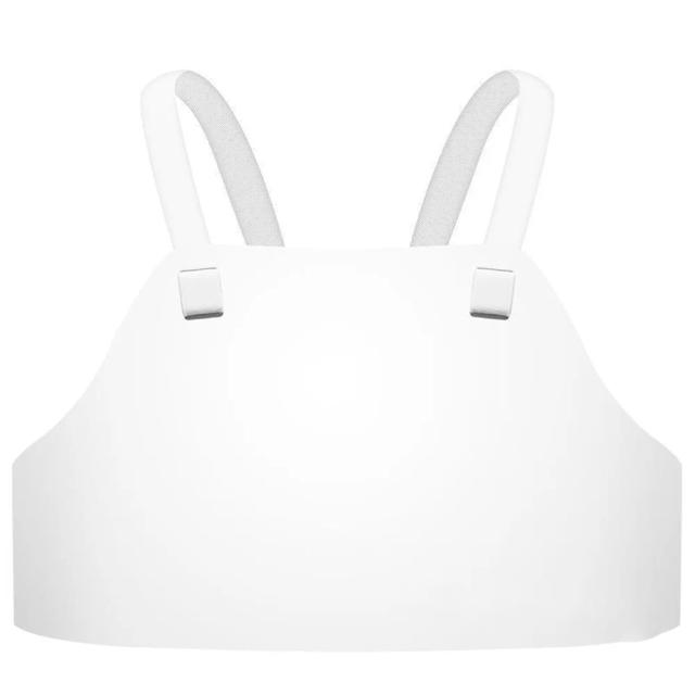 Equipamento de Esgrima Peitoral Unissex - Protetor de Peito Ajustável XS-XL, Acessórios de Segurança para Aficionados da Esgrima