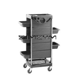 Carrinhos De Barbeiro Portáteis Para Salão De Beleza, Carrinho Organizador De Salão Com Rodas, Prateleira Do Salão, Carrinho De Ferramenta De Cabeleireiro, 6 Camadas - Image 4