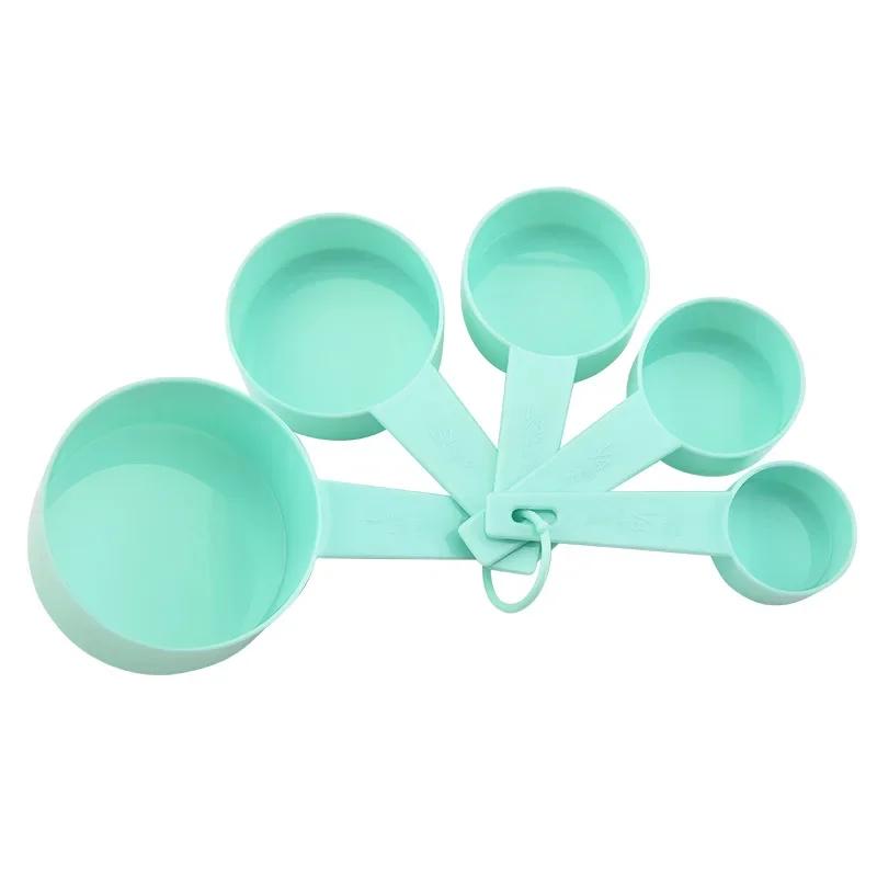 Colher De Medição De Plástico Copo de medição Ferramenta de cozimento Colher De Pó De Bolo DIY, 10 Pcs de Conjunto de Escala - Image 1
