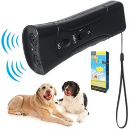Dispositivo anti-latido com flash, 3 em 1 repelente do cão, treinamento ao ar livre, animais repelentes, treinamento dos cães - Image 3