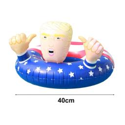 Anel inflável de natação de pvc dos desenhos animados anel de polegar do pato Donald anel de flutuador de piscina, festa, presidente, verão - Image 6