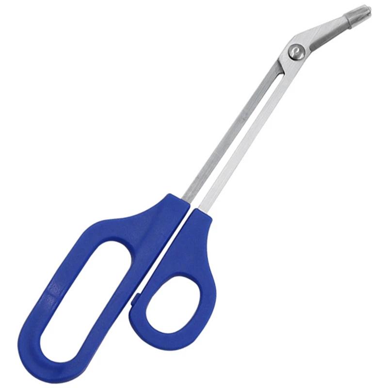 Punho longo pé tesoura de unhas conjunto manicure arquivo de pele morta tesoura boca curvada tesoura beleza pet prego tesoura - Image 1
