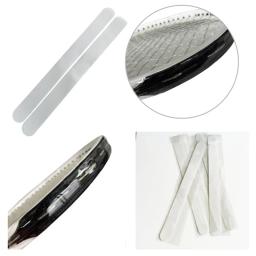 Raquetes tênis paddle cabeça proteções fita raquete cabeça borda raquetes badmintons protetor cabeça adesivo claro - Image 2