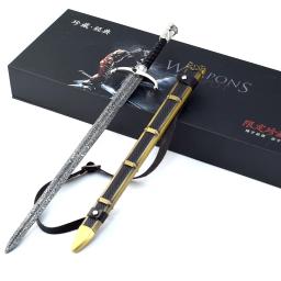 Espada de Garra Longa, Espadas Medievais, Artesanato Colecionável, Caixa de Presente, Aço Katana, Modelo de Metal Seguro, Samurai Toys, Jogo 30cm - Image 5
