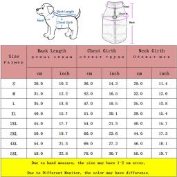 Jaqueta acolchoada impermeável para cães, roupa quente para cães, zíper traseiro, casaco de cachorro, cães pequenos médios e grandes, inverno - Image 6