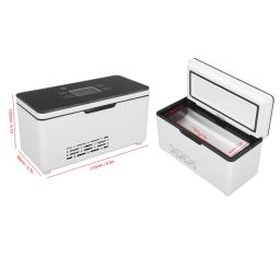 Mini refrigerador portátil com tela táctil, refrigerador ajustável para refrigerar - Image 5
