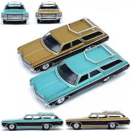 Chevrolet Kingswood Diecasts Carros de Liga Modelo, Veículos Miniaturas, Coleção Simulação Brinquedos para Menino Presente, 1/64 AW, JL, GL, M2 - Image 4