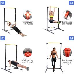 Barra de tração e mergulho para homens e mulheres, torre dobrável, equipamento multifuncional de fitness, ginásio em casa, £ 200 - Image 3