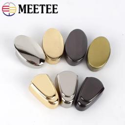 30 peças zíper de metal fechadura com clipe puxador de fecho fivela de zíper parafuso cabeça bolsas em couro acessórios de hardware faça você mesmo artesanato - Image 4