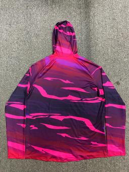 Hoodies camisas de pesca upf 50 + anti-uv iate mar peixe maillot praia engrenagem leve respirável pesca topos usar correndo capuz - Image 5