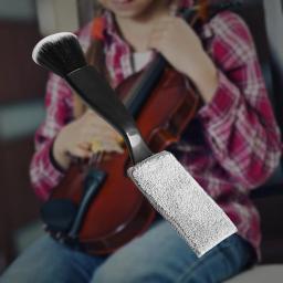 Escova de limpeza para guitarra elétrica, instrumento musical, pó removedor, despoeiramento, Ukulele, violino Repair - Image 3