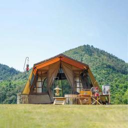 Barracas automáticas do acampamento do Glamping, grandes eventos exteriores, inverno - Image 2
