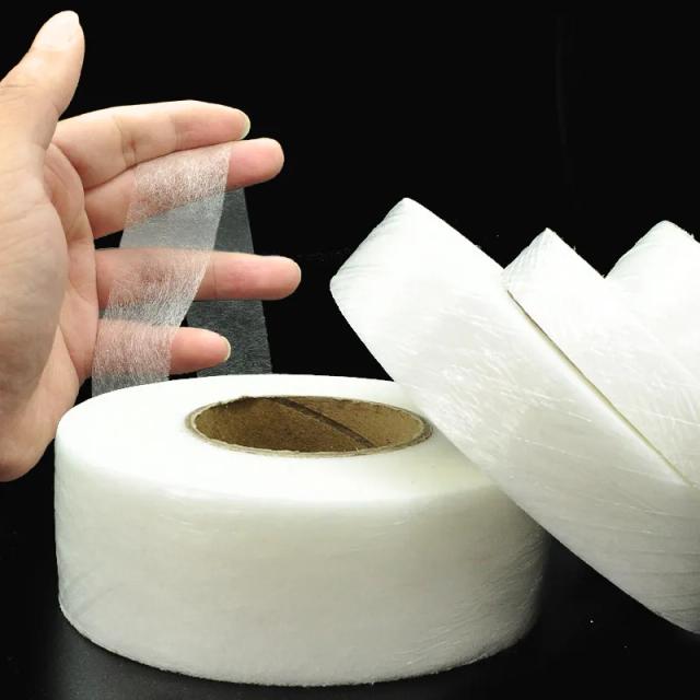 Fita Adesiva Interlining Dupla Face para Vestuário, DIY e Patchwork - 70 Jardas