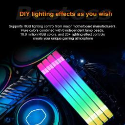 Memória Bestoss Desktop, RGB DDR4, 8GB, 16B, 32GB, 3200MHz, RAM DIMM, Jogos de Alto Desempenho - Image 3
