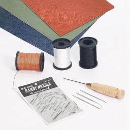 Estofos Kit De Costura Para Tapete E Sapatos, Ferramentas De Artesanato De Couro, Linha De Costura, Agulha, Alwl, Heavy Duty - Image 4