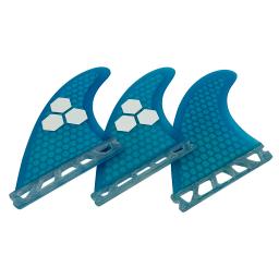 UPSURF FUTURE Fins S/M/L Tri Fins Barbatanas de prancha de surf azuis de fibra de alto desempenho Núcleo de favo de mel Propulsor Único abas Barbatanas de surf - Image 4