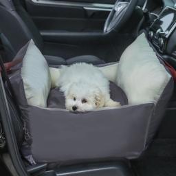 Tampa de assento de carro impermeável para animais de estimação, ninho lavável, cama de cachorro, gato portador, conforto macio, lavável, viagem - Image 2