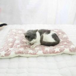 Tapetes antiderrapantes grossos para animais, cobertores quentes, colchões, cobertor geral para cães e gatos, outono e inverno - Image 2