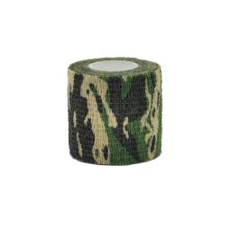 1/6/10 pces exército camuflagem elástica envoltório fita auto adesivo esportes protetor tornozelo joelho dedo braço bandagem - Image 4