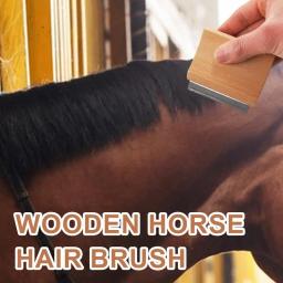 Profissional Pet Deshedding Escova, Groomer De Madeira, Noivo Grooming Tool, Pente Do Cão, Vis - Image 5