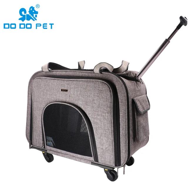 Saco Multifuncional para Transporte de Cães e Gatos com Rodas Silenciosas - Ideal para Viagens em 2023