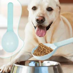 Colher de comida confortável para animais, suprimentos alimentares para gato e cachorro, filhote e gatinho, pássaro e coelho - Image 3