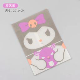 Mini Saco De Armazenamento De Papel, Cute Cartoon Sanrio Kuromi, Petiscos De Frutas, Embalagem De Amor, Saco De Presente Decorativo, Festa - Image 5