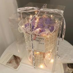 Buquês de sabão para meninas, Simulação Dia dos Namorados, Produtos Acabados High-End, Presente de aniversário, Flores eternas, 19 Rose - Image 6