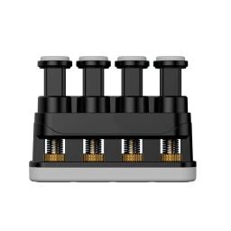 Exercitador de dedo de mão, fortalecedor de aperto de mão, 4 tensões, ajustável, ergonômico, silicone, treinador de dedo para terapia de artrite - Image 2