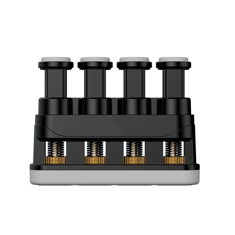 Exercitador de dedo de mão, fortalecedor de aperto de mão, 4 tensões, ajustável, ergonômico, silicone, treinador de dedo para terapia de artrite - Image 1