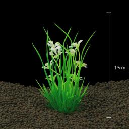 Plantas artificiais aquáticas ornamentos, realista subaquática, simulação plantas de flores para aquário, fishbowl, paisagismo decoração - Image 5